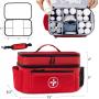 CY009 Medication Organizer Storage Home Outdoor Oxford Backpack Car Travel First Aid Kit Multi-Pocket Satchel Medical bag