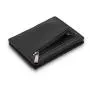 Custom men rfid blocking pu leather magic wallet front pocket magic wallet with zipper coin pocket