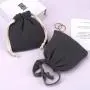 High Quality Gauze Cotton Fabric Gift Soap Packaging Bag Soft Cotton Gift Drawstring Dust Pouch
