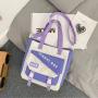Gelory Gelory High Capacity Waterproof Canvas Teenager Crossbody Bag Custom School Students Oxford Shoulder Handbag