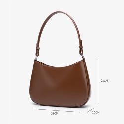 Fully Custom Luxury Classic Womens Shoulder Bags Chic Underarm Bag Trendy Fashion Vegan Leather Custom Logo Ladies Shoulder Bags