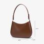 Fully Custom Luxury Classic Womens Shoulder Bags Chic Underarm Bag Trendy Fashion Vegan Leather Custom Logo Ladies Shoulder Bags