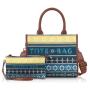 Ethnic style retro crossbody sail large capacity tote bag can be lightly customized designer bags  handbags for women luxury