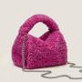 2024 Fashion Handbags Ladies Furry Pillow Bag Purse women Cross-body bag Plush Makeup Bag