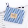 Wholesale Korean Fabric Wallet Women Zipper Coin Bag Custom Printing Mini Coin Purse