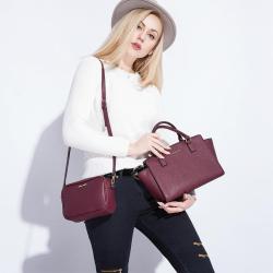 LOVEVOOK female handbags large ladies messenger bags high quality PU shoulder crossbody bag small purse bag set 2019