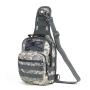 Unisex Four-Purpose Chest Bag Small Crossbody Backpack with Zipper Closure for Cycling and Other Activities