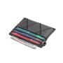 Fashion High Quality Sheepskin Card Holder Quilted Lambskin Leather Card Holder