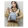 ZR846 Fashion Women Bag Small Backpack New Good PU Girl Waterproof Schoolbag Lady High Quality Zipper Versatile Travel Crossbody