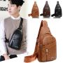 ZR634 Hot Selling Chest Bag PU Unisex New Outdoor Shoulder Bag Sport Travel Waterproof High Quality Crossbody Waist Bag Business
