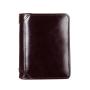 Wholesale Cowhide Genuine Leather Wallets For Men Trifold RFID Blocking Leather Custom Man Cash Clip Slim Wallet Card Holder Bag