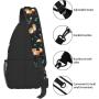 KBW661 Hot Selling Shoulder Bag Dual Purpose Diagonal Backpack with Printed Chest Bag High-quality and Fashionable Crossbody Bag