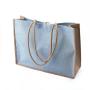 2023 Hot Sell Durable Large Hessian Tote Handle Bags For Gifts Packaging Custom Logo Burlap Travel Gift Jute Shopping Bag