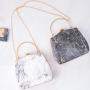 New Style Europe America Evening Bag Popular Portable Handtaschen Frau Stone Grain Bag Shell Type Fashion Design Messenger Bag