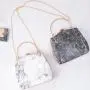 New Style Europe America Evening Bag Popular Portable Handtaschen Frau Stone Grain Bag Shell Type Fashion Design Messenger Bag