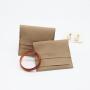 Luxury Suede Envelope Shoe Clothes Dust Bag For Handbag Velvet Cosmetic Pouch Brown Flap Drawstring Gift Watch Jewelry Pouch