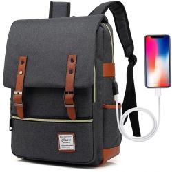 KBW551 New Double Shoulder Backpack Fashion Unisex USB Double Travel Laptops Bag High Quality Oxford Cloth Schoolbag