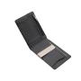 Minimalist nice carbon leather slim card holder wallet rfid id card holder wallet