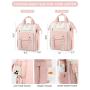 LOVEVOOK Teacher Doctor Nurse College Daypack Bags with USB Port Work Travel Business Computer Laptop Backpack Purse for Women