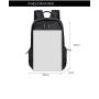 New School Bag Men'S Business Backpack Large Capacity High School Students Leisure Travel Sports Bag Computer Bag
