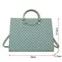 2023 New Fashion Leather Women's  Handbags Luxury Designs Leather Ladies Trendy Tote Bags For Women