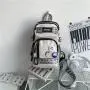 KBW615 Chest Bag Large Capacity Fashion Crossbody Bag High Quality Canvas Sports Travel Backpack Waist Bag
