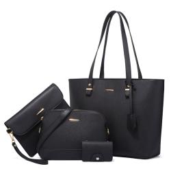 New Design 4pcs Set Bags Purse Bolsos Sac A Main Femme Ladies Hand Bag Shoulder Handbag Women's Bag