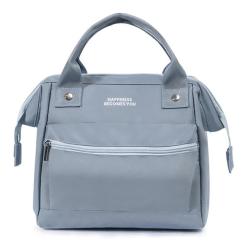KBW754 Large Lunch Bag Aluminium Foil Insulated Portable Lunch Box Bag Handheld Waterproof Insulated Picnic Bag