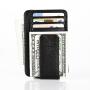 CUIKCA HF-888 New Fashion Women Men Wallet Money Clip Magnet Clip Ultrathin Pocket Clamp ID & Credit Card Case Mini Wallet Purse