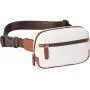 Custom Luxury Designer PU Leather Durable Mini Sports Bum Fanny Pack Waist Belt Bag With Adjustable Strap
