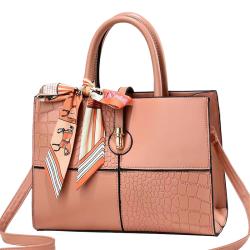 New Arrival Sac a Main Femme Crocodile Handbags Popular Shoulder Bag Luxury Bags With Scarves For Women
