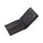 New design bifold leather wallet rfid blocking slim bifold leather wallets for men