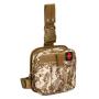Unisex Outdoor Tactical Medical Bag Polyester Pillow-Shaped Legging Mobile Waist Zipper Closure Portable First Aid Toolkit