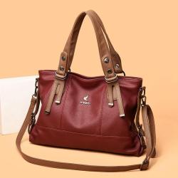 2024 New Tote Bags for Women Factory Wholesale Luxury Fashion Handbags High Quality Pu Leather Zipper Ladies Shoulder Bags