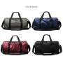 ZR611 Luggage Bag Printed Logo Sport Travel Swimming Bag Sneaker Organizer Waterproof Duffle Bag Team Players Fitness Handbag