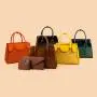 OEM1001 Women Handbag Sets New Fashion Ladies Luxury Retro Shoulder Bag Purse Card Holder PU Leather Mother Bag