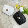 Heart-shaped embroidery bag 2024 ladies women's shoulder bag female casual mobile phone bag diamond lattice