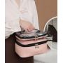 ZF173 New  PU Cosmetic Bag Ladies Fashion Portable Travel Wash Handbag Waterproof Makeup Storage Bag