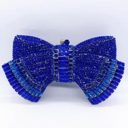 Luxury butterfly studded diamond clutch bag banquet full rhinestone bags women handbag stone evening bag
