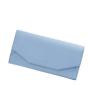 Custom Sffiano Long Vegan Leather Wallet Women Envelope Clutch Bags Wallets