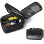 Odor free  custom child proof bag with carbon lining Lock Box Travel Storage Bag Case