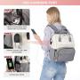 Lovevook Women School Backpacks 14 15.6 17 Inch Travel Bag with USB Charging Port Teenager Travel Laptop Backpack Bags for Women