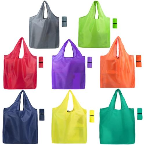 X-Large 50LBS Groceries Bags Eco-friendly Ripstop Machine Washable Sturdy Lightweight Reusable Foldable Shopping Bag