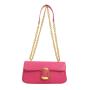 High-quality simple pure color chain bag women's bag 2024 summer new design single shoulder diagonal crossbody bags