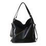 Wholesale Trendy Tote Bags Ladies PU Leather Shoulder Bags Brand Luxury Designer Fashion Handbags for Women 2024