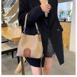 New Fashion bucket bags women handbags ladies luxury shoulder pu leather bag spring designer bucket bags wholesale