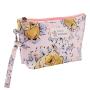 Portable Printed Waterproof Cloth Multifunctional Storage Bag Ladies Travel Zipper Hand Wash Bag Cosmetic Bag