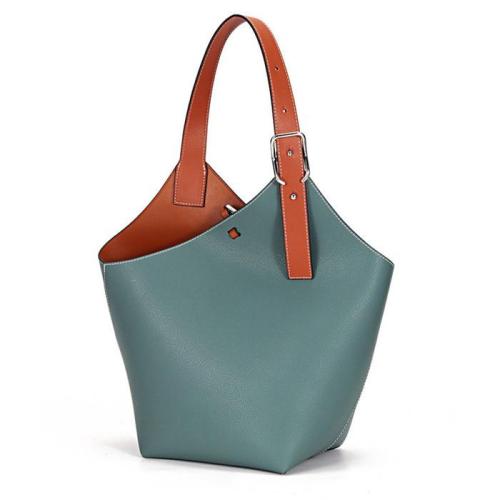 New Arrival Genuine Leather Women Bags Handbag Custom Fashion Luxury Lady Bucket Tote Designer Bags