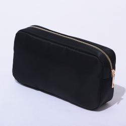Keymay Stock USA Free Shipping 10 Color S M L Xl Waterproof Nylon Pouch  Black Make Up Bag Large Capacity Travel Cosmetic Bag