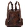 Full Grain Cow Hide Genuine Leather Women's Backpack